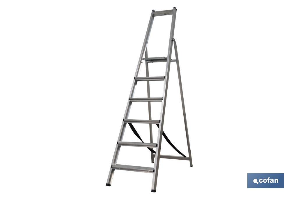 Reinforced ladder EN 131 - Cofan