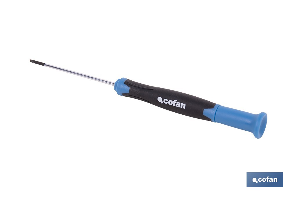 Destornillador de alta precisión plano Gripforce - Cofan