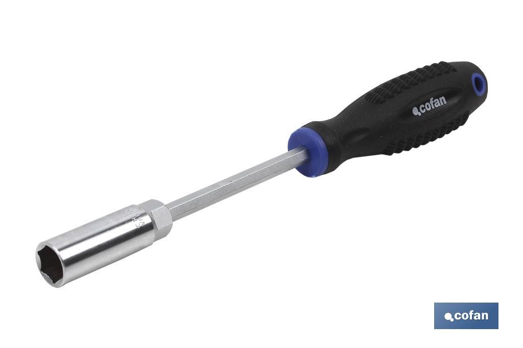 Hex screwdriver | Confort Plus Model | Available screw head from SW 5mm to SW 14mm - Cofan