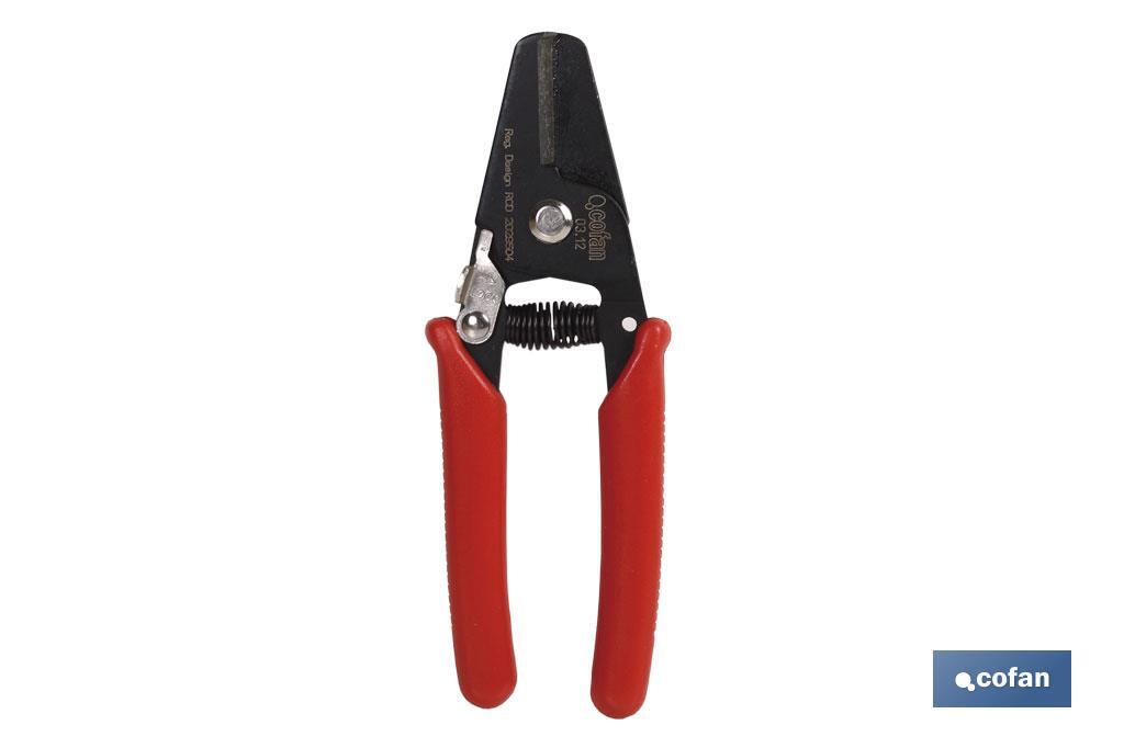 Tie cutting pliers | Size: 150mm | Material: steel - Cofan