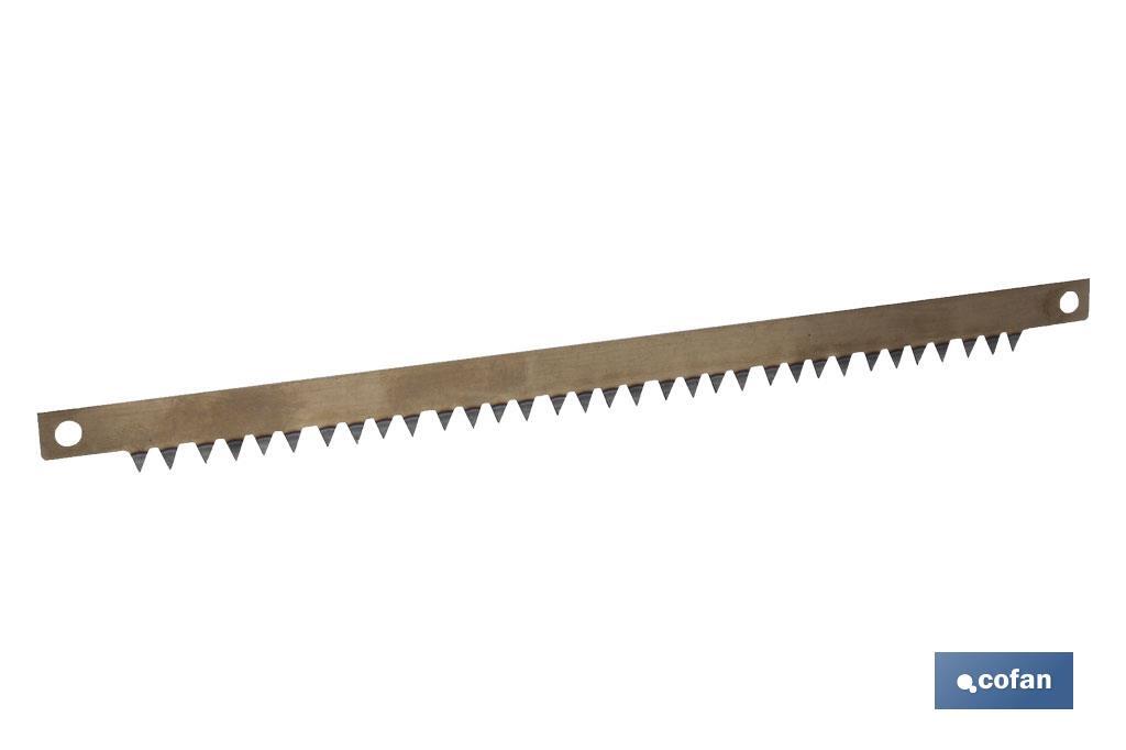 Universal saw blade for special hacksaw | Suitable for fry wood | Available in various sizes - Cofan