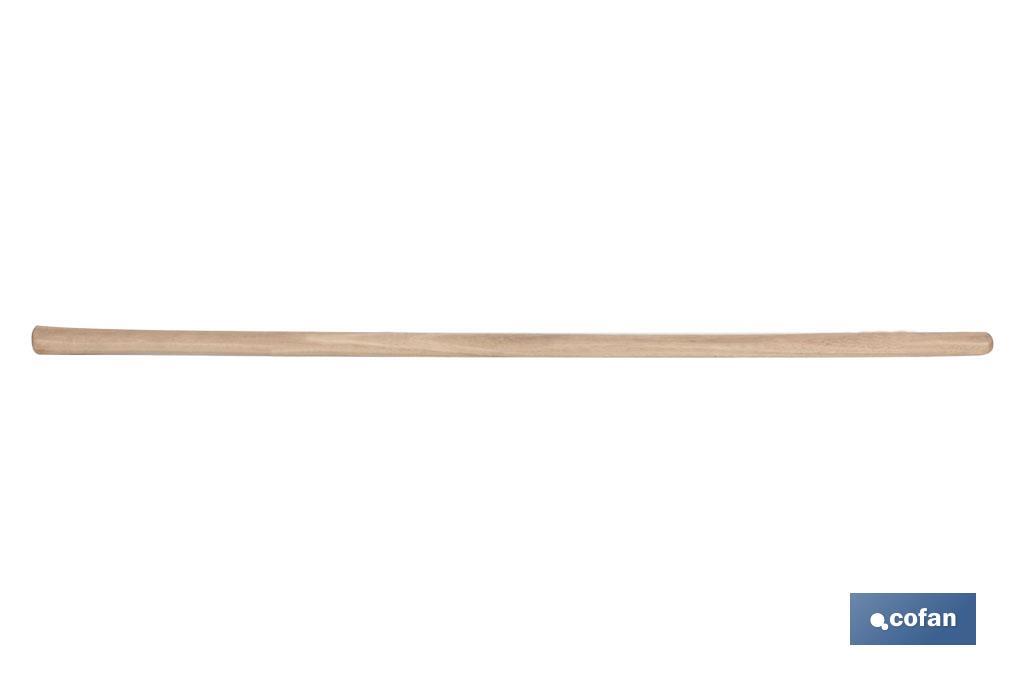 Wooden handle for hoe and mattock head | Lightweight and comfortable handle | Handle length: 1,200; diameter: 44mm - Cofan