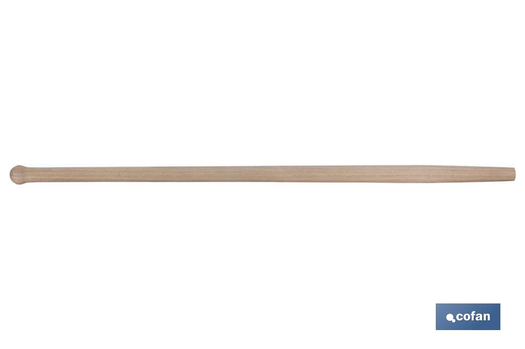 Wooden handle for gardening shovel head | Lightweight and comfortable handle | Length: 1,000mm - Cofan