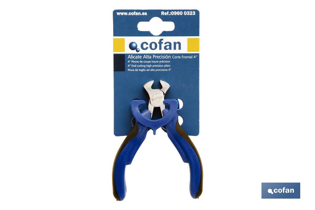 Alicate mini corte frontal 4” - Cofan