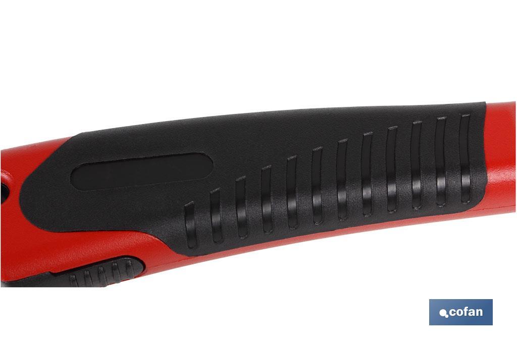 Professional utility knife | Lightweight and ergonomic utility knife | Blade size: 18mm - Cofan