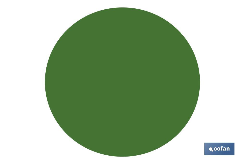 Cercle adhésif vert - Cofan
