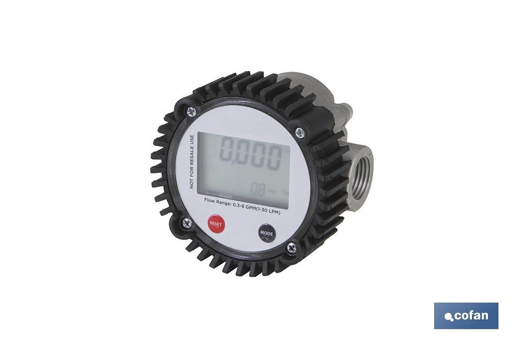 Digital Flow Meter for Oil Control Gun - Cofan