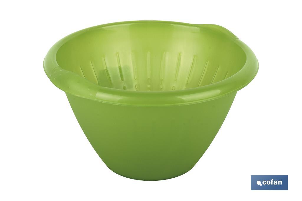 Salad bowl with food colander - Cofan