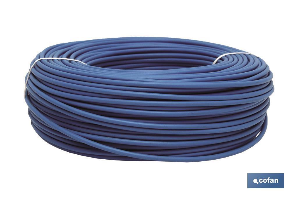 Rollo Cable Eléctrico de 100 m | H07V-K | Sección de cable de varias medidas | Varios colores - Cofan