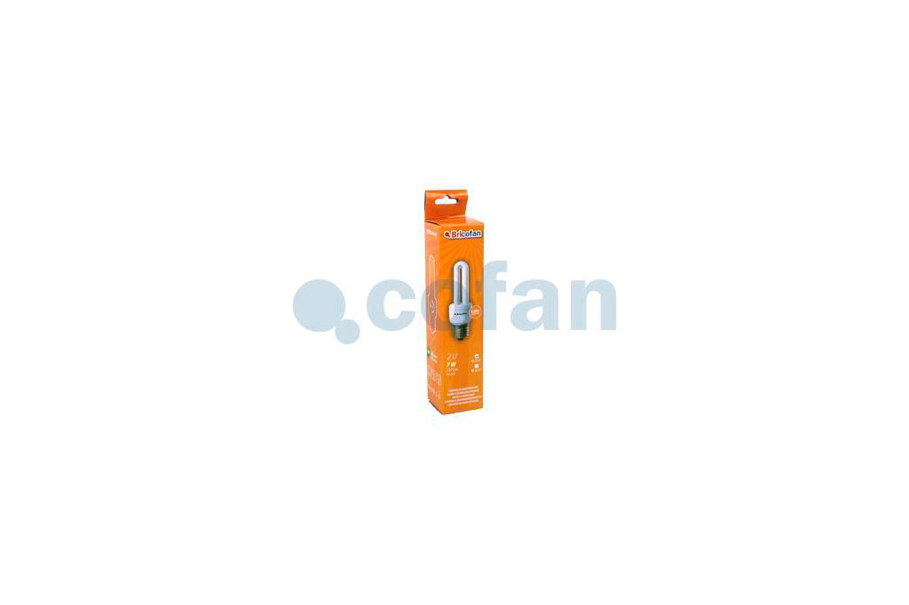 Energy saving lamp 2U 7W/E14 - Cofan