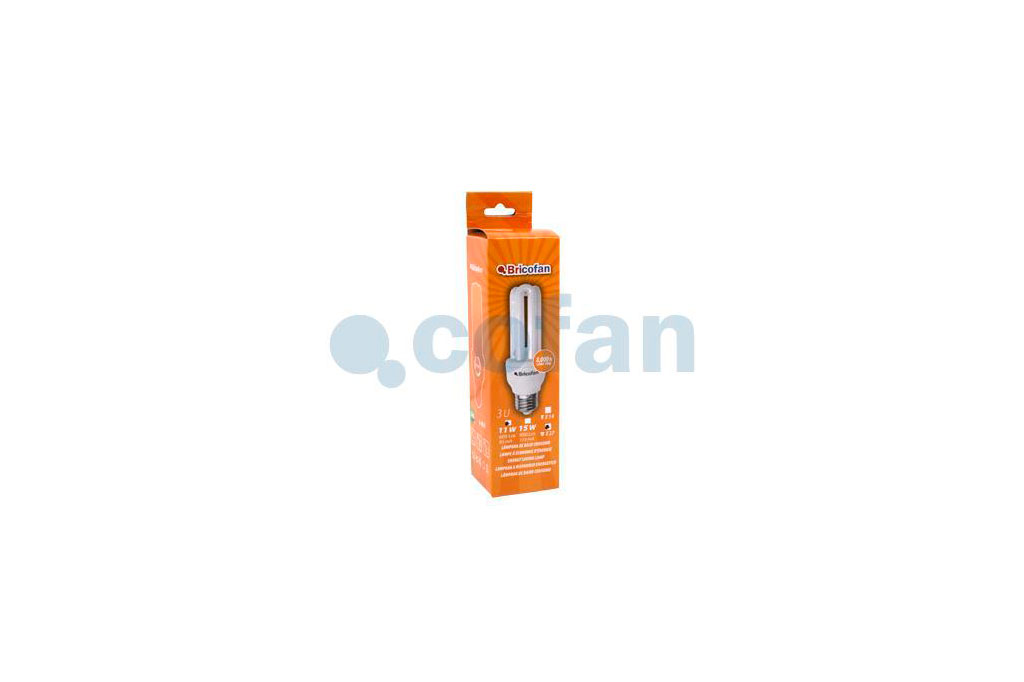 Lámpara Bajo consumo 3U 11W/E27 - Cofan