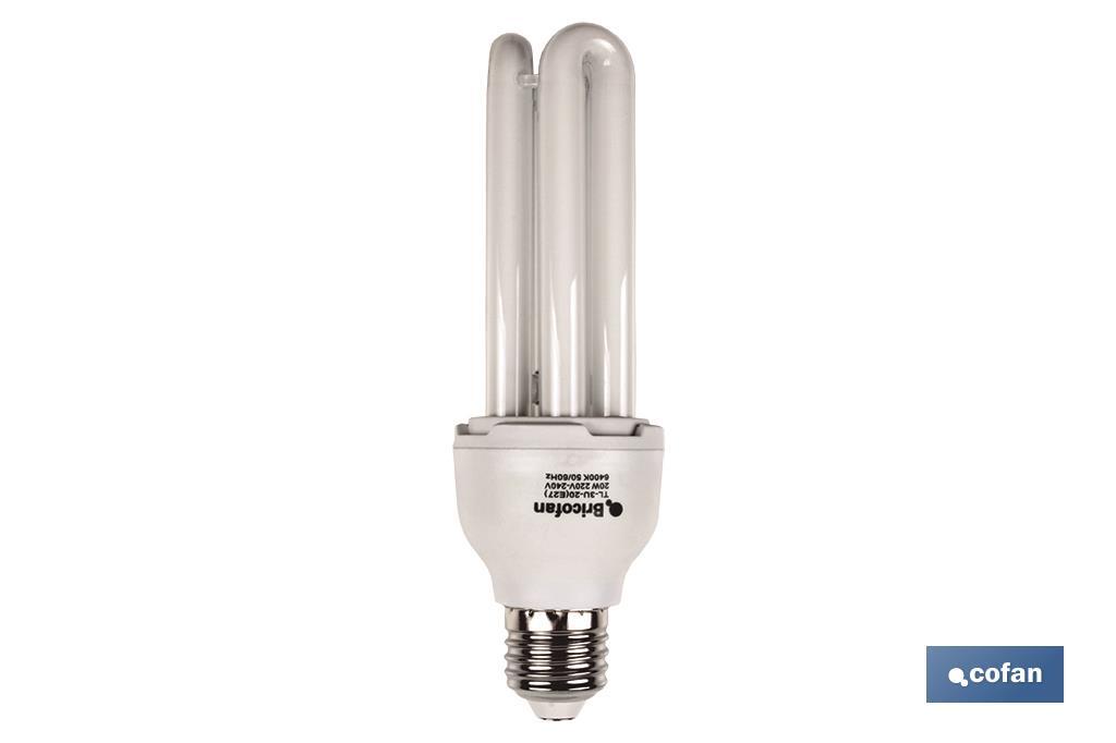 Lámpara Bajo consumo 3U 20W/E27 - Cofan