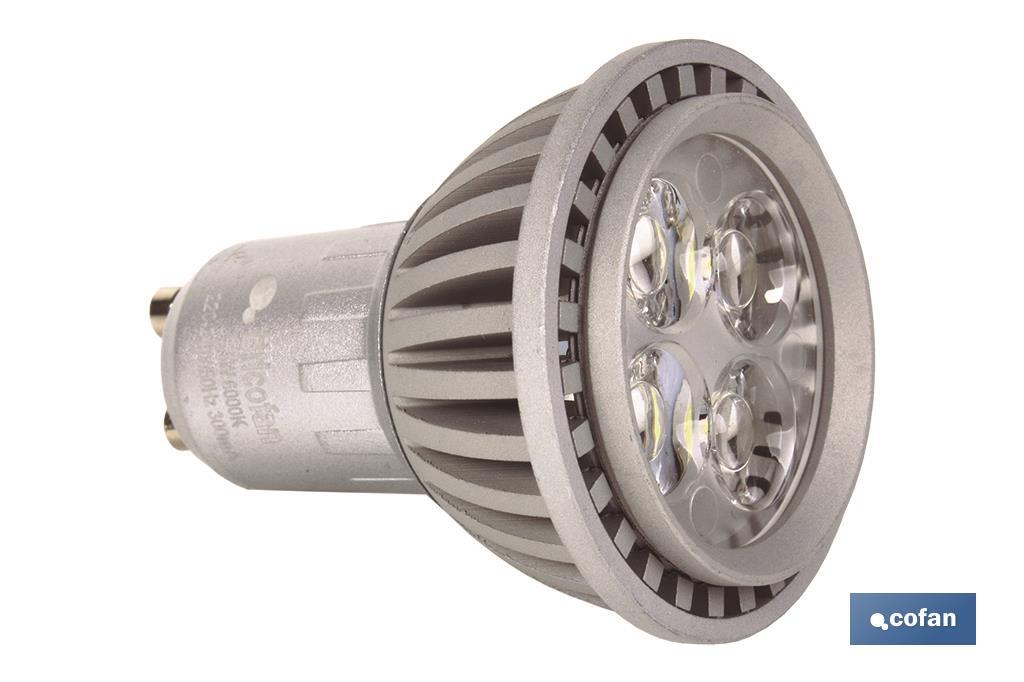 Lámpara Dicroica 4Led 5W (GU10) - Cofan