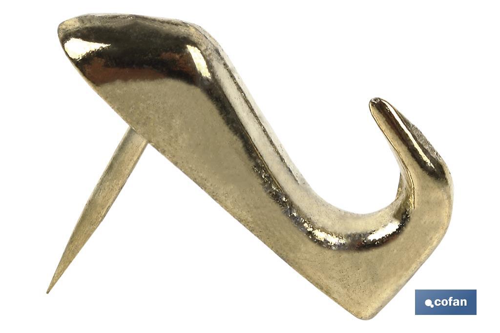 Brass wall frame hangers - hammer - Cofan