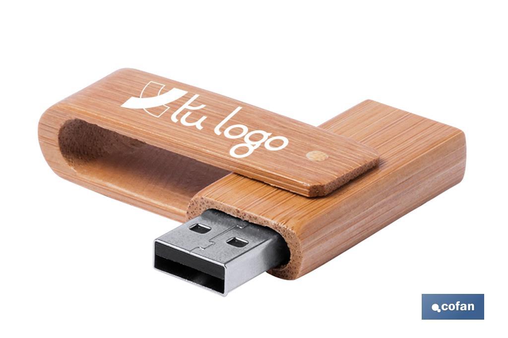 Memoria USB Bambú de 16GB - Cofan