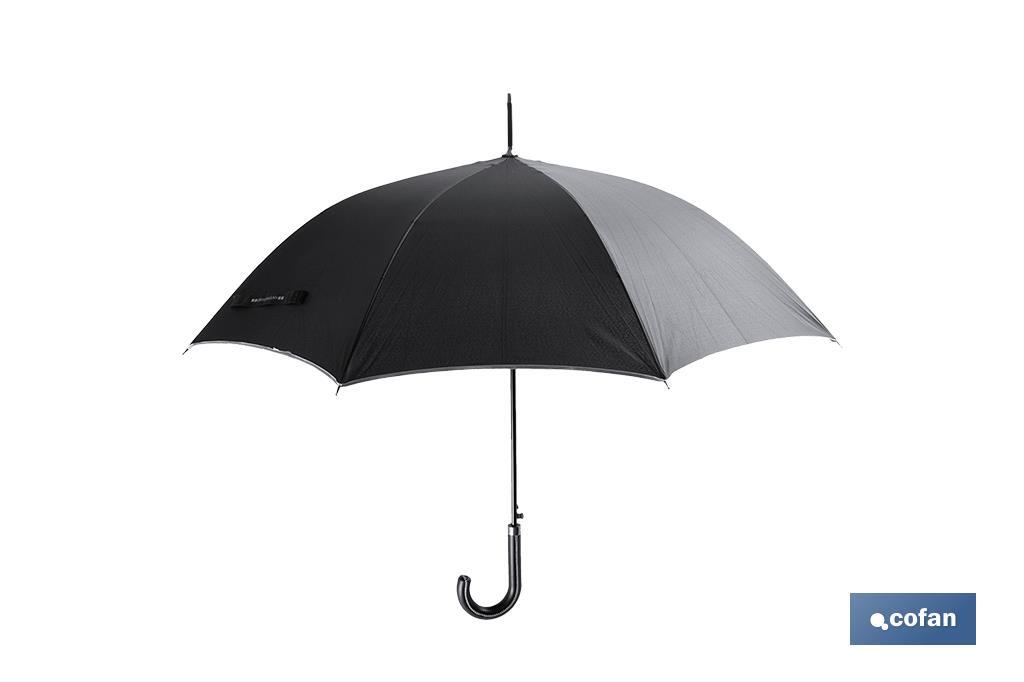 Paraguas negro Ø120 CM - Cofan