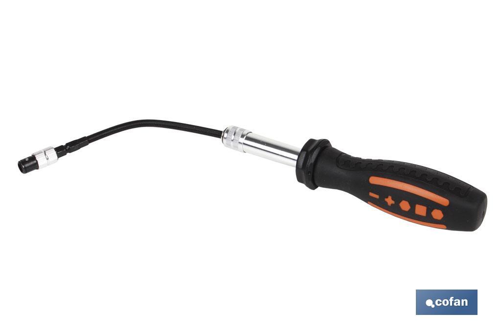 Flexible shaft ratchet screwdriver - Cofan