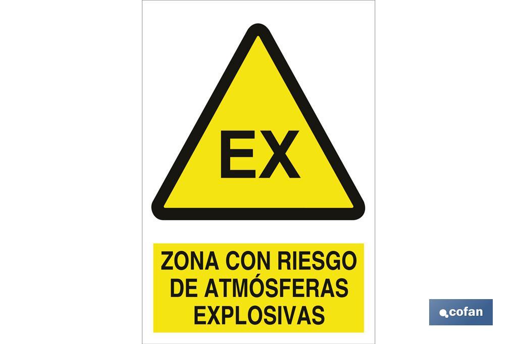 Zona con riesgo de atmósferas explosivas - Cofan