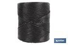 SYNTHETIC RAFFIA THREADS, BLACK