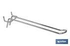 Double hook (Pegboard panel) 15cm - Cofan