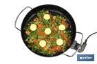 Electric pan | Belice Model | 1,500W | Steel base with non-stick coating | Diameter: 36cm - Cofan