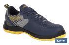 Zapato Deportivo | Seguridad S1P-SRC |Modelo Solana | Color Azul | Suela Antideslizante