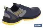 Zapato Deportivo | Seguridad S1P-SRC |Modelo Solana | Color Azul | Suela Antideslizante - Cofan