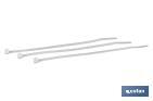 NYLON CABLE TIES PA 6.6 WHITE