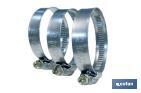 Hose clamps Band Width 12mm - Cofan