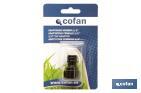 Adaptador de rosca | Hembra de polipropileno  | Para manguera de jardín | Diferentes Medidas - Cofan