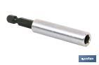 ADAPTADOR PORTA PUNTAS IMANTADO | MEDIDAS 1/4 X 75 X 11 MM  | CAMBIO DE PUNTAS IMANTADO