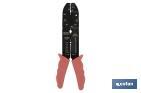 Crimping tool | For insulated terminals | Length: 200mm - Cofan