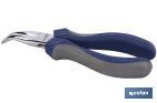 BENT NOSE PLIERS WITH SPRING | CHROME-VANADIUM STEEL | SIZE: 200MM