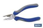 Combination pliers with spring | Electrician pliers with ergonomic handle | Size: 200mm - Cofan