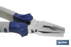 High performance combination pliers | Electrician pliers with ergonomic handle | Size: 200mm - Cofan