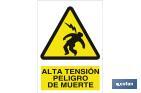 Haute tension danger de mort - Cofan