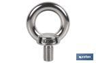 Stainless steel A2 male elevation ring DIN-583 - Cofan