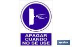 Apagar cuando no se use - Cofan