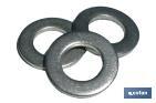 FLAT WASHERS, STAINLESS STEEL A-2