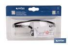 BLÍSTER GAFAS DE SEGURIDAD | CON LENTE CLARA | MODELO ESTÁNDAR | EN 166:2001