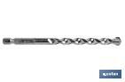 Professional wall drill bit with 1/4” hexagonal handle - Cofan