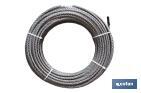 STAINLESS CABLE D-1570 7X7+0 AISI 316 (A-4)