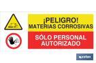 COMBINADA PELIGRO/PROHIBICIÓN