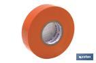 INSULATING TAPE 180 MICRONS | ORANGE | RESISTANT TO VOLTAGE, HEAT AND DIFFERENT ACIDS AND ALKALINE MATERIALS