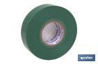 INSULATING TAPE 180 MICRONS | GREEN | RESISTANT TO VOLTAGE, HEAT AND DIFFERENT ACIDS AND ALKALINE MATERIALS