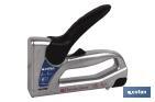 PROFESSIONAL MANUAL STAPLER AND NAILER | FOR STAPLES NO. 53 OF 6, 8, 10, 12 AND 14MM | NAILS OF M15 AND W15 OF 15MM