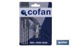 Male thread air connector - Cofan