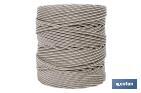 POLYPROPYLENE TWISTED CORD (SUN BLINDS) 5MM BROWN