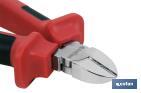 Diagonal pliers | Insulated pliers for better safety | Size: 160mm - Cofan