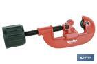 PIPE CUTTER WITH 2 ROLLERS | DIAMETER: 3-30MM | ADJUSTABLE CUTTER | RED
